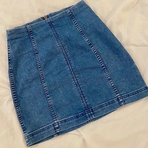 Free People Modern Femme Denim Mini